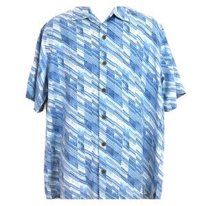 Tommy Bahama Silk Shirt Medium